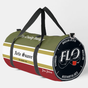 Gepersonaliseerde Club Logo BJJ Arte Suave Jiu Jit Plunjezak