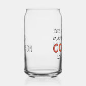 Gepersonaliseerde Coach Grappige Geweldige Coach Blikvorm Glas (Rechts)
