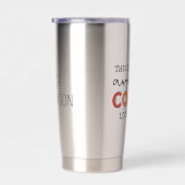 Gepersonaliseerde Coach Grappige Geweldige Coach Geïsoleerde Drinkbeker (Rechts)