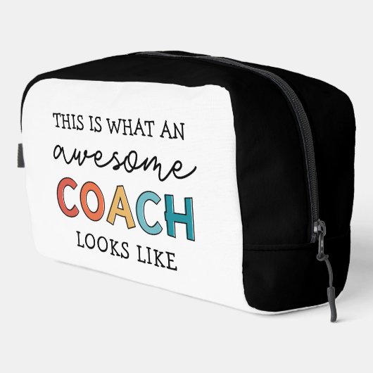 Gepersonaliseerde Coach Grappige Geweldige Coach Toilettasje (Rechterhoek)
