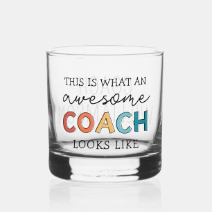 Gepersonaliseerde Coach Grappige Geweldige Coach Whisky Glas