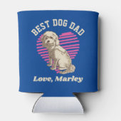 Gepersonaliseerde Cockapoo Best Dog Dad Custom Nam Blikjeskoeler (Achterkant)