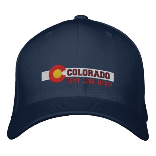 Gepersonaliseerde Colorado State Flag Design Pet (Voorkant)