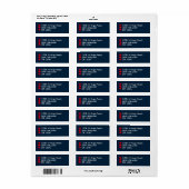 Gepersonaliseerde Computer Game Hart Etiket (Full Sheet)