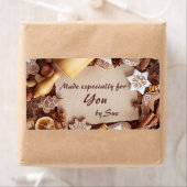 Gepersonaliseerde cookie cadeau labels (Insitu)