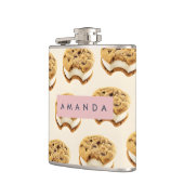 Gepersonaliseerde Cookie Ice Cream Sandwich Patroo Heupfles (Links)