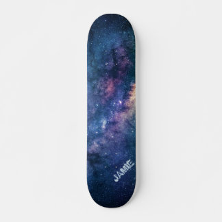 Gepersonaliseerde Cosmic Galaxy Skateboard