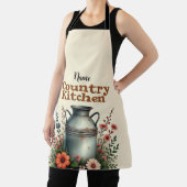 Gepersonaliseerde Country Kitchen Schort - Boerder (Insitu)