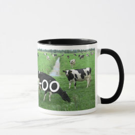 Gepersonaliseerde Cow-cadeautjes: Mok van melk met