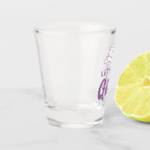 Gepersonaliseerde Cowgirl Pet Bachelorette Shot Glas (Links)