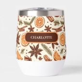 Gepersonaliseerde Cozy Spice Tumbler (Voorkant)