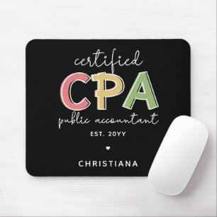 Gepersonaliseerde CPA Certified Public Accountant- Muismat