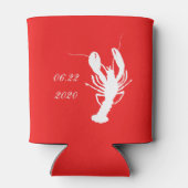 Gepersonaliseerde Crawfish Boil Event Blikjeskoeler (Achterkant)