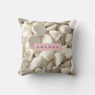 Gepersonaliseerde Crème Witte Chocolade Snoepjes Kussen