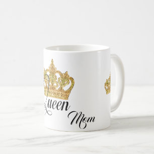 Gepersonaliseerde Crown Queen Ma Coffee Mok