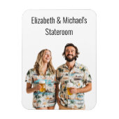 Gepersonaliseerde Cruise Door Foto Magneet (Verticaal)