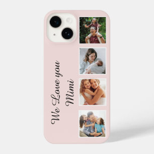 Gepersonaliseerde Custom Afbeelding Collage telefo iPhone 14 Hoesje