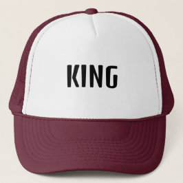 Gepersonaliseerde Custom Maroon Kleur Trucker Hoed Trucker Pet