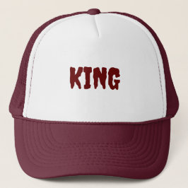 Gepersonaliseerde Custom Maroon Kleur Trucker Hoed Trucker Pet