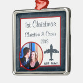 Gepersonaliseerde Custom Ornament Airplane Flight  (Links)