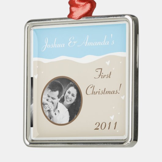 Gepersonaliseerde Custom Ornament Ocean Zee Wave S (Links)