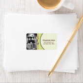 Gepersonaliseerde Custom Photo Circle Mailing Labe Etiket (Insitu)