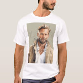 Gepersonaliseerde Custom T-Shirt Verticale Afbeeld (Voorkant)
