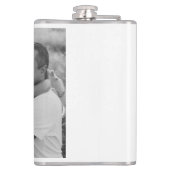 Gepersonaliseerde Dad Flask Foto | Vaderdag Gift Heupfles (Achterkant)