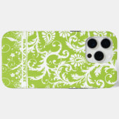 Gepersonaliseerde Damask U kiest kleur Case-Mate iPhone Case (Achterkant (horizontaal))