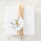 Gepersonaliseerde dank u Baby shower Moon & Stars Bedankjes Labels (In situ)