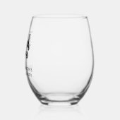 Gepersonaliseerde dank u Housewarming Party Favors Wijnglas Zonder Voet (Links)