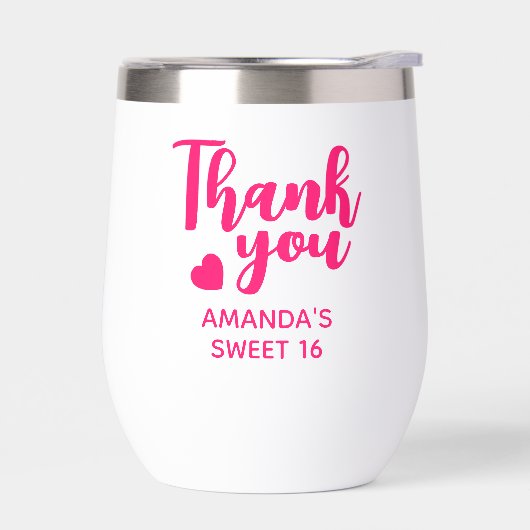 Gepersonaliseerde dank u lief 16 partij gunsten (Links)