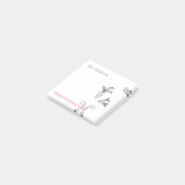 Gepersonaliseerde dankbaarheid Notelets - Leave Th Post-it® Notes (Schuin)