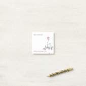 Gepersonaliseerde Dankbaarheidsnotities - Deel Bed Post-it® Notes (Op bureau)