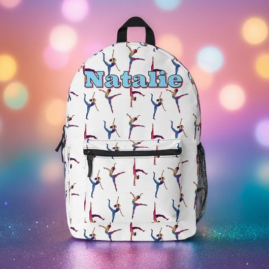 Gepersonaliseerde dans / gymnastiek Patroon Rugzak