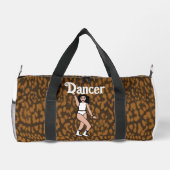 Gepersonaliseerde danser Leopard Lint #2 Plunjezak (Achterkant)