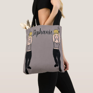 Gepersonaliseerde danser Tas (Rook)