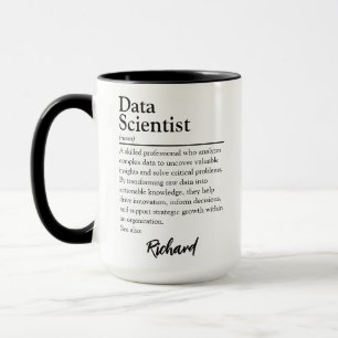 Gepersonaliseerde Data Scientist Definitie Mok
