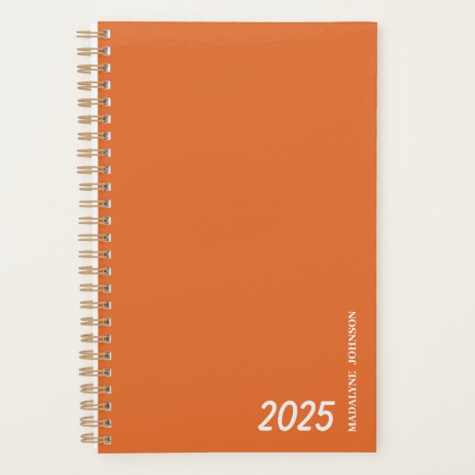 Gepersonaliseerde Dated Mijn Dagelijkse Planner (Voorkant)