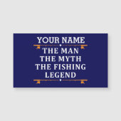 Gepersonaliseerde De Man De Mythe De Vislegend (Voorkant)