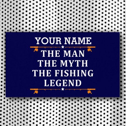 Gepersonaliseerde De Man De Mythe De Vislegend