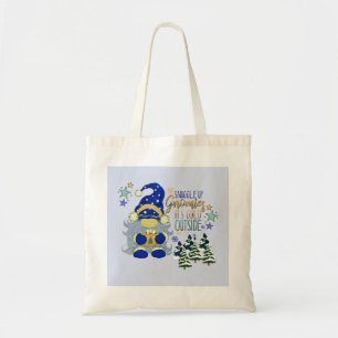 Gepersonaliseerde decoratieve kerst tote bag