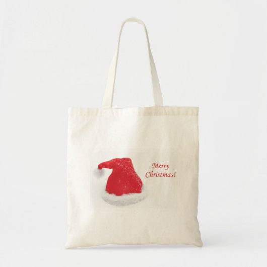 Gepersonaliseerde decoratieve kerstavond tote bag (Voorkant)