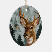 Gepersonaliseerde deer Ornament (Rechts)