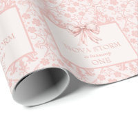 Gepersonaliseerde Demask Blush Pink Coquette mijlp
