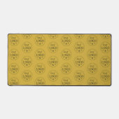 Gepersonaliseerde Desk Mat met Custom Logo Pattern (Voorkant)