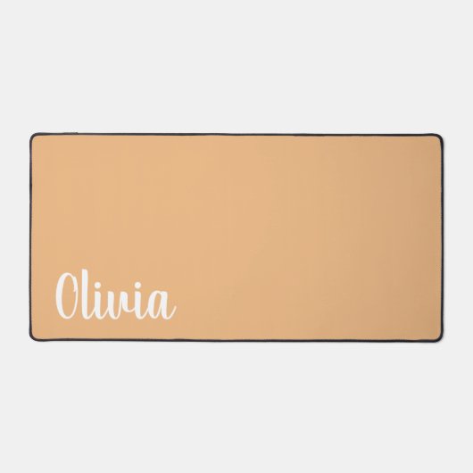 Gepersonaliseerde Desk Mat met Naam | Aangepaste M (Voorkant)