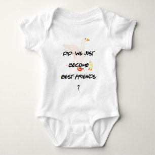 GEpersonaliseerde DID WE WORDEN NET DE BESTE FRIEN Romper