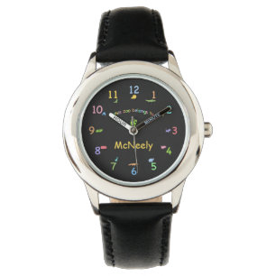 Gepersonaliseerde dierentuin horloge
