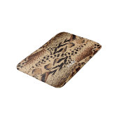 Gepersonaliseerde dierlijke patroon ontwerp print badmat (Gekanteld)